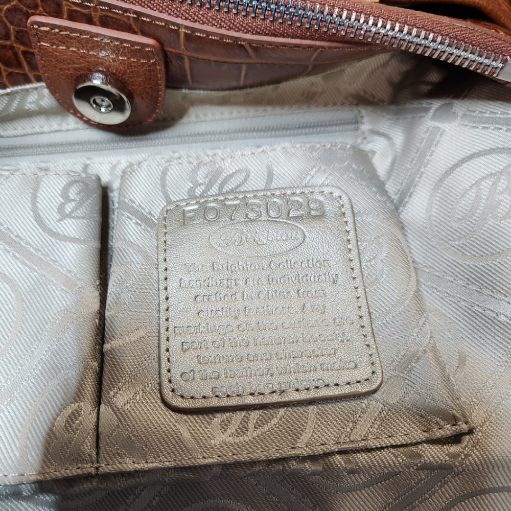 **Brighton Emerson Praline Purse New Without Tags - Picture 5 of 8